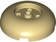 兼容79850积木零件 4x4圆顶砖切2x2圆坑 小颗粒拼装玩具配件