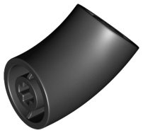 兼容乐高积木零件 65473 2x2十字孔弯圆柱 NO.D189