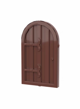 国产积木 94161 小颗粒积木配件兼容乐高1×2×2.67 圆形百叶窗口