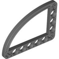 国产小颗粒薄孔臂科技积木零配件 5*7弧形臂 32251  NO.G1181