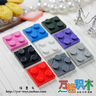 万格乐高式moc早教积木转体