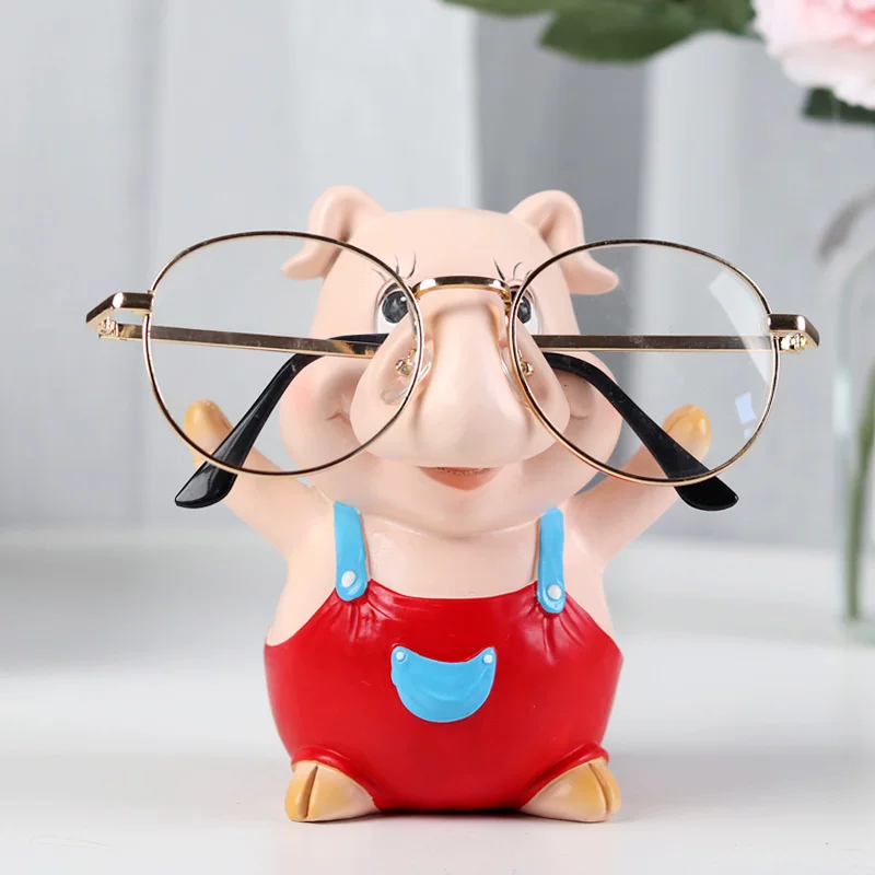 Creative glasses, stand, storage system, cute tubing, sunglasses solar-powered