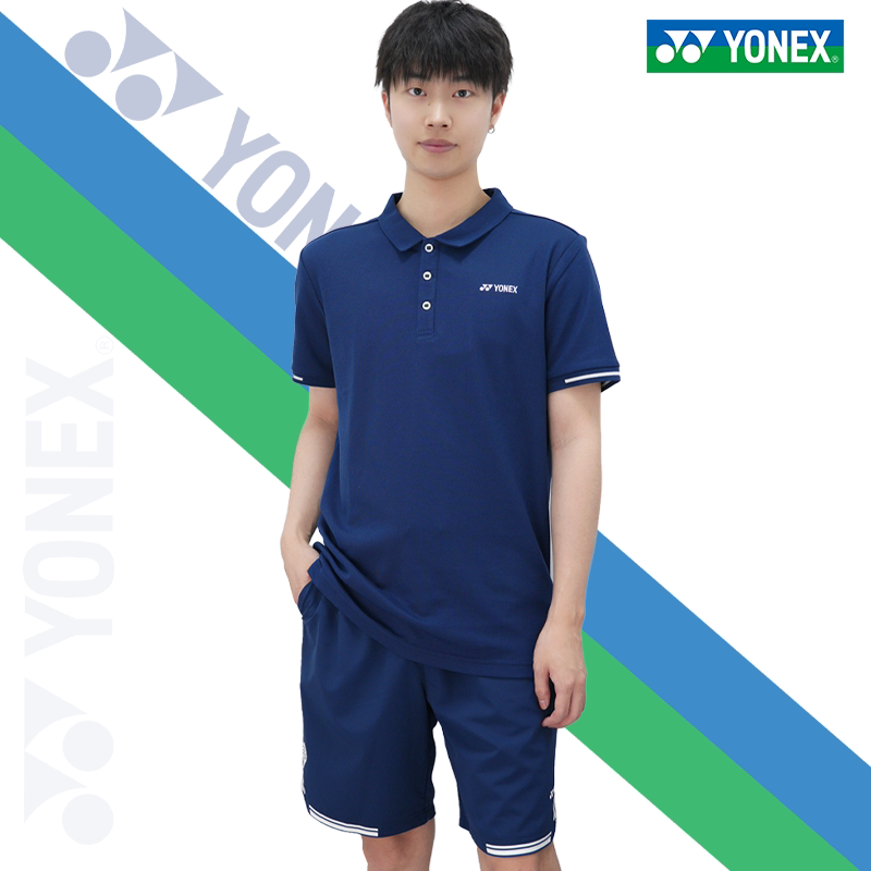 2026YONEX尤尼克斯羽毛球服男女运动短袖POLO衫10759 26210 15260