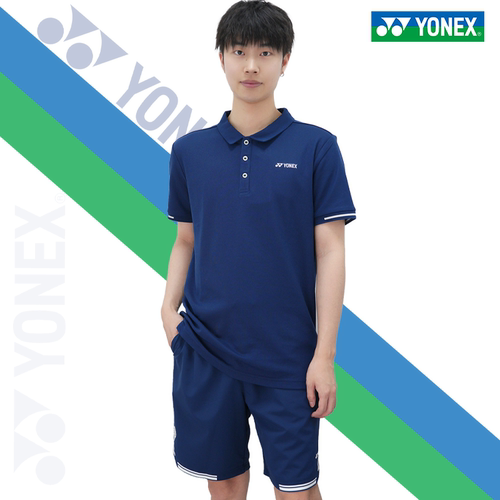 26年新款YONEX尤尼克斯羽毛球服男女运动短袖环保系列POLO衫10759