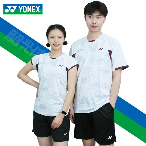 新款YONEX尤尼克斯YY羽毛球服运动T恤短袖透气1102925/2102925