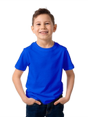 AWE.KID亲子装 纯棉T恤精品环保染色精梳长绒棉马卡龙彩色 圆领短袖