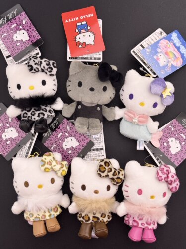 【现货秒发】正品日本hellokitty50周年展会nakajima毛绒挂件合集