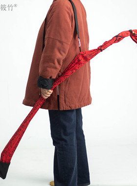 【淮边筱竹】（多色）加长传统弓箭弓袋剑袋布袋弓囊箭囊