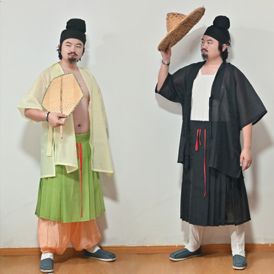 淮边筱竹复原款平民汉服