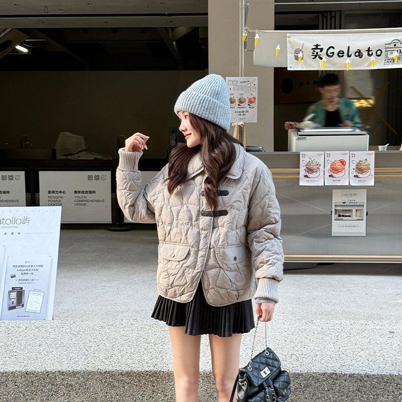不缺货轻薄款葫芦格宽松版型新标90羽绒服282-B23860-P155-K230,女装羽绒服,浙宝282