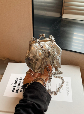 迷你女童包包新款蝴蝶结夹口斜挎包洋气小女孩公主手拎配饰零钱包