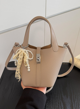 菜篮子包女包2025新款简约时尚百搭洋气休闲减龄高品质单肩斜挎包