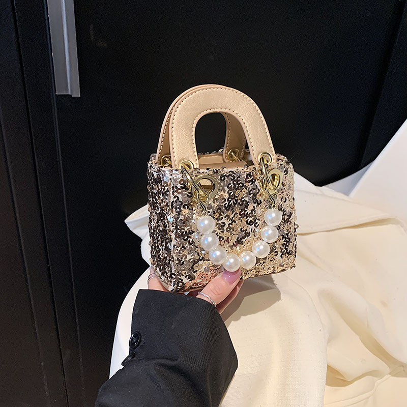 儿童包包2025新款春季时尚女童公主手提包小女孩外出亮片斜挎包,箱包皮具/热销女包/男包,小方包,淘宝优惠券,粉丝福利购,淘宝优惠卷