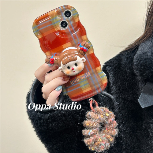 辫子女孩华为Pura70pro+手机壳