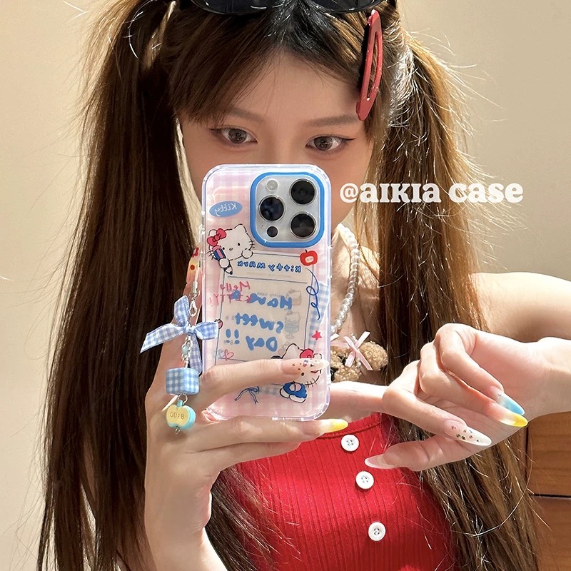 标签kitty吊坠红米note15手机壳