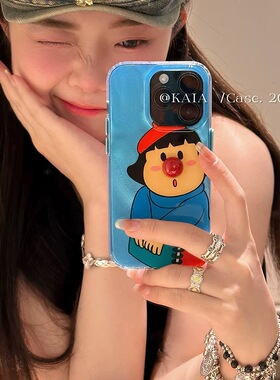 日系动漫女孩适用红米note14pro手机壳硅胶k70至尊版女款Turbo13防摔小米civi4/14全包13/12/11/苹果16promax