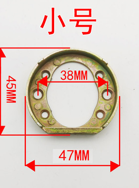 分体锁执手锁锁圈锌合金门锁盖子把手内盖不锈钢把手门锁盖子配件