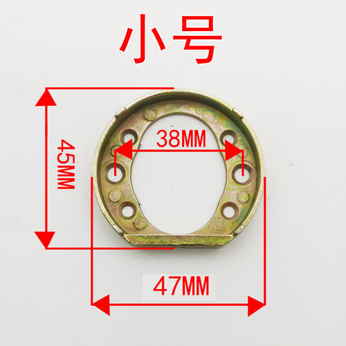 分体锁执手锁锁圈锌合金门锁盖子