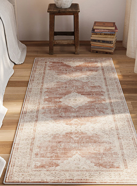 寻由民族风地毯摩洛哥北欧客厅沙发复古美式波斯卧室床边毯走廊毯