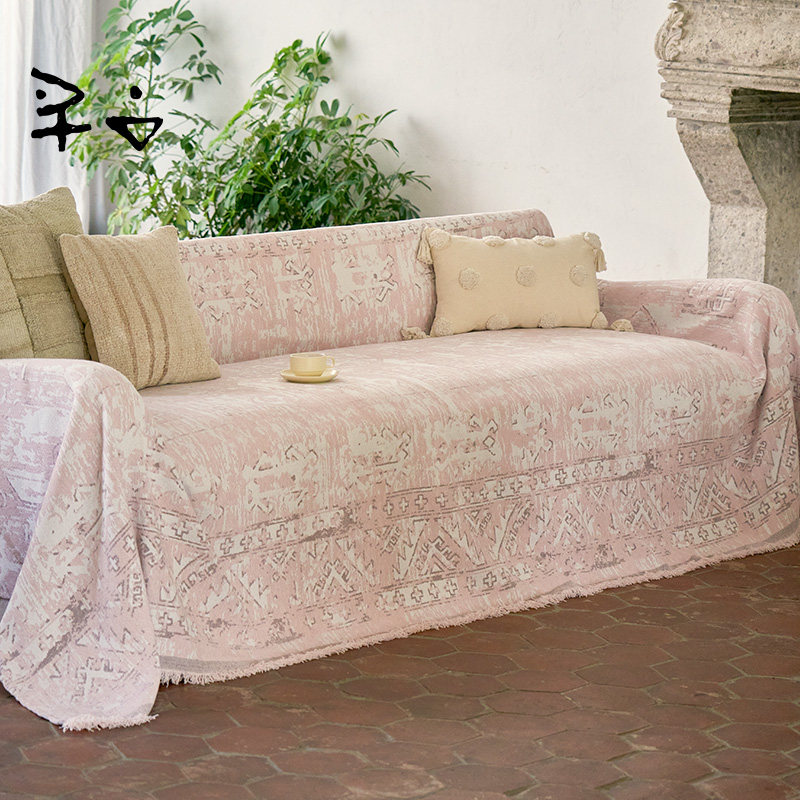 寻由民族风复古沙发巾盖布四季通用雪尼尔防滑耐脏坐垫全包套罩毯,居家布艺,沙发垫,淘宝优惠券,粉丝福利购,淘宝优惠卷