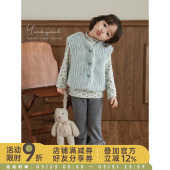 叠穿毛绒马甲厚实保暖儿童夹棉背心冬装 无袖 新款 幼悠女童2025冬季