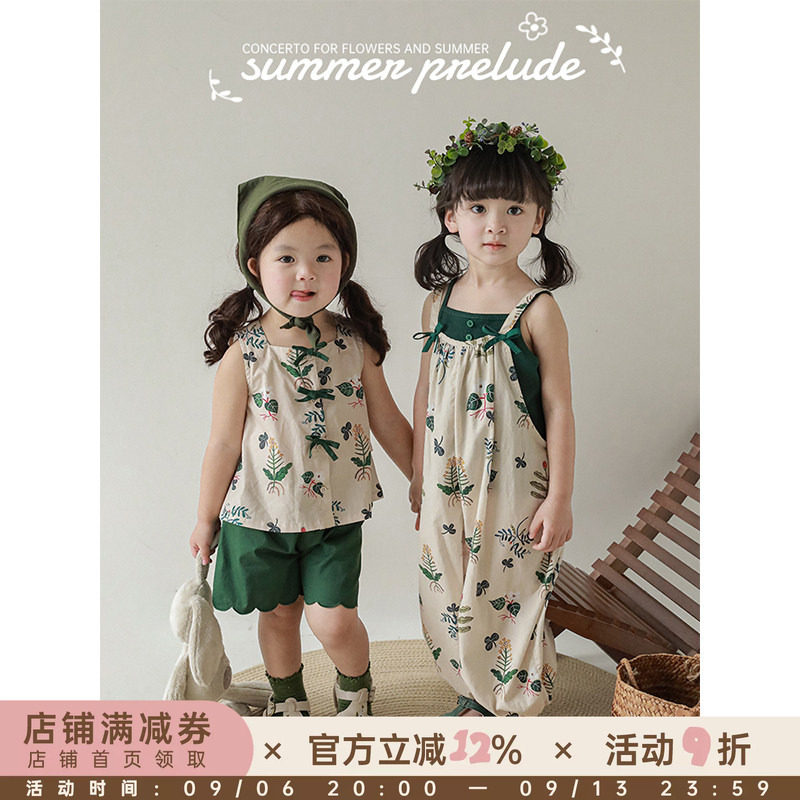 幼悠女童夏季休闲套装图片