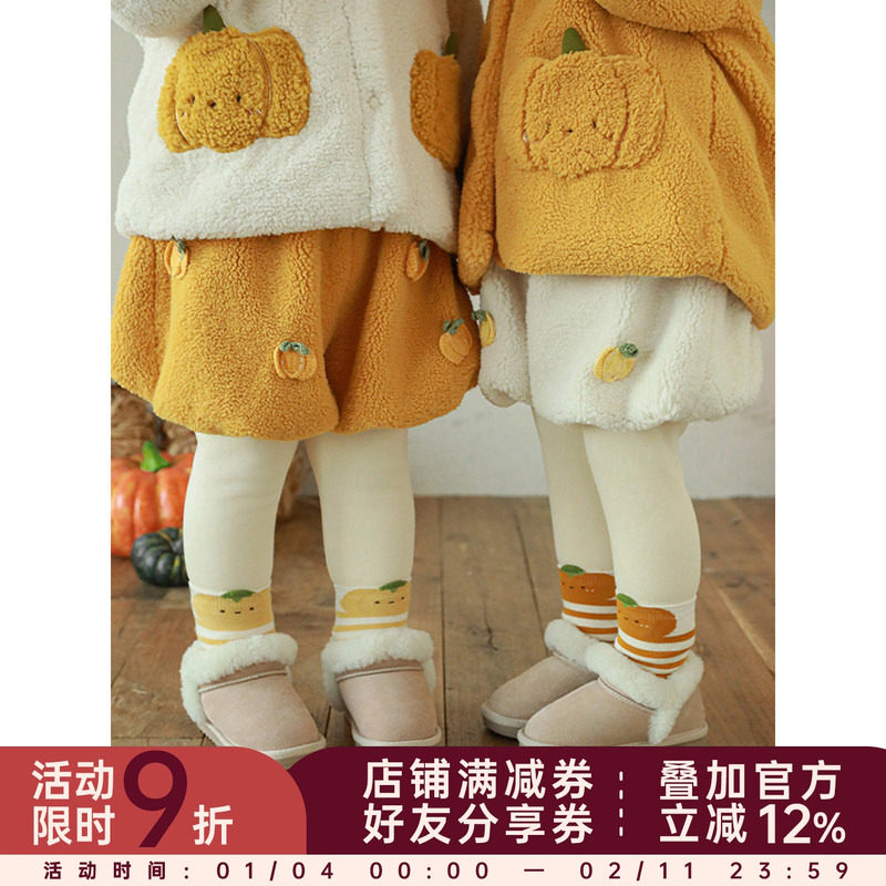 幼悠女童加绒加厚假两件花苞打底裤冬季蓬松绵软保暖抗寒休闲裤子,童装/婴儿装/亲子装,裤子,淘宝优惠券,粉丝福利购,淘宝优惠卷