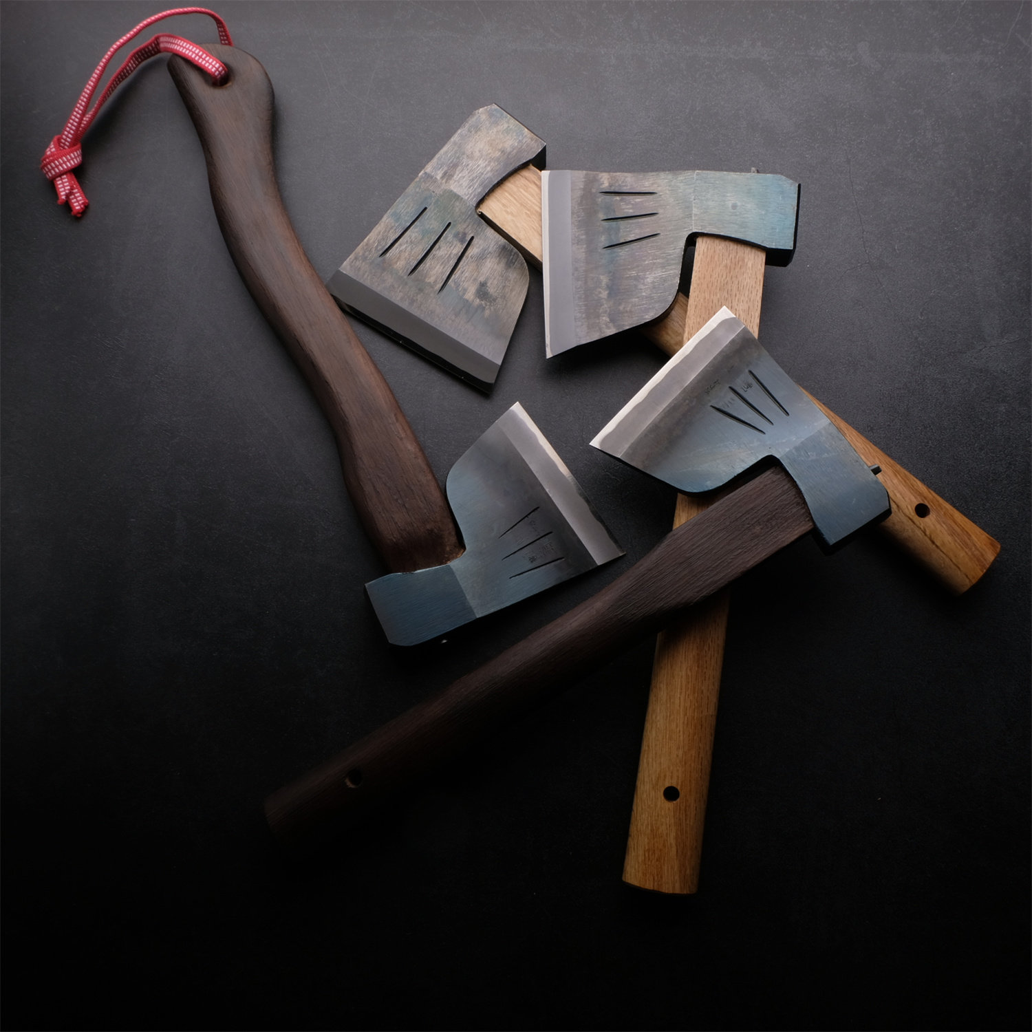 日本马斧木工木雕砍柴劈柴日式手打开山户外野营斧子水野制作所