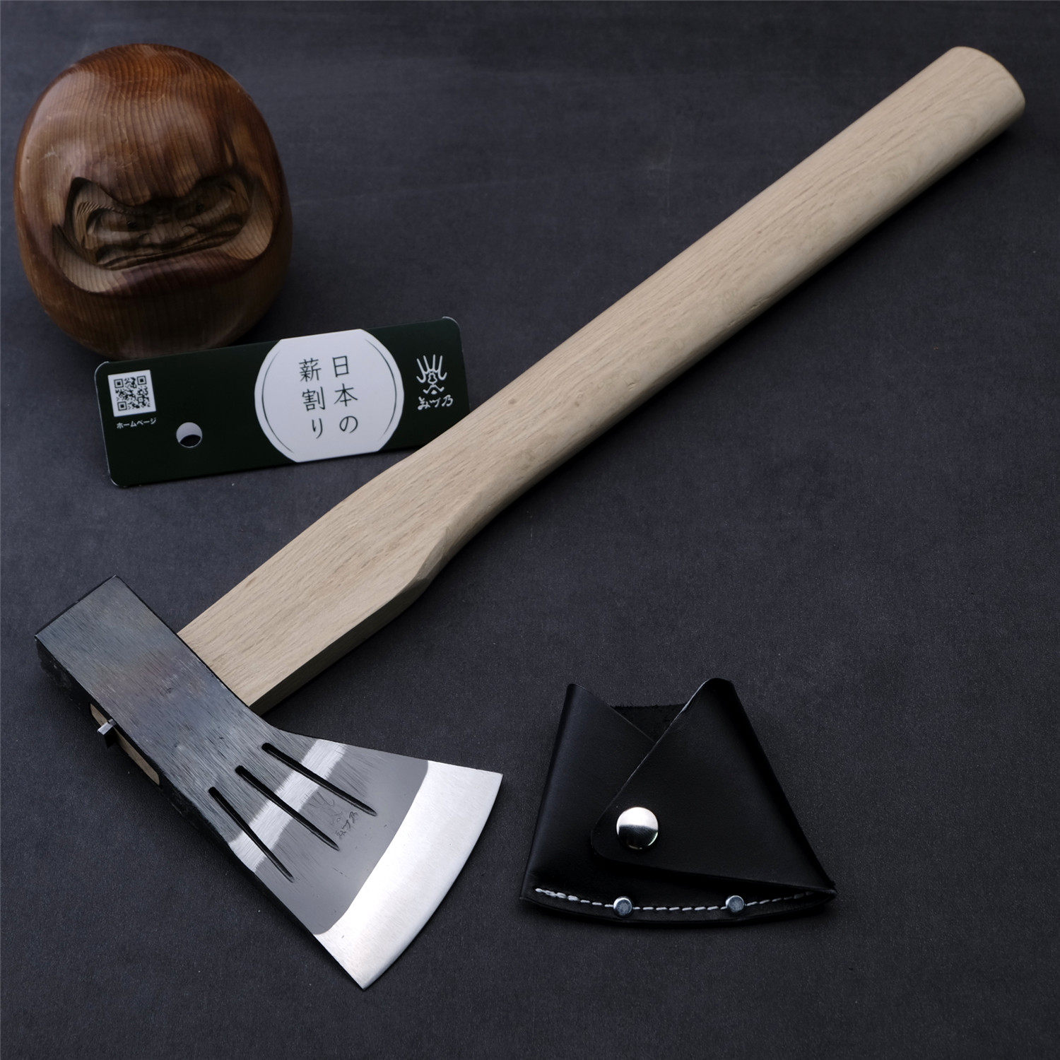 日本水野锻打小手斧 木工木雕园林砍柴劈柴开山户外野营斧子斧头