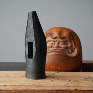 日本藤六黑打舍型玄能凿刨燕尾榫多功能木工木雕锤子榔头浩树弟子