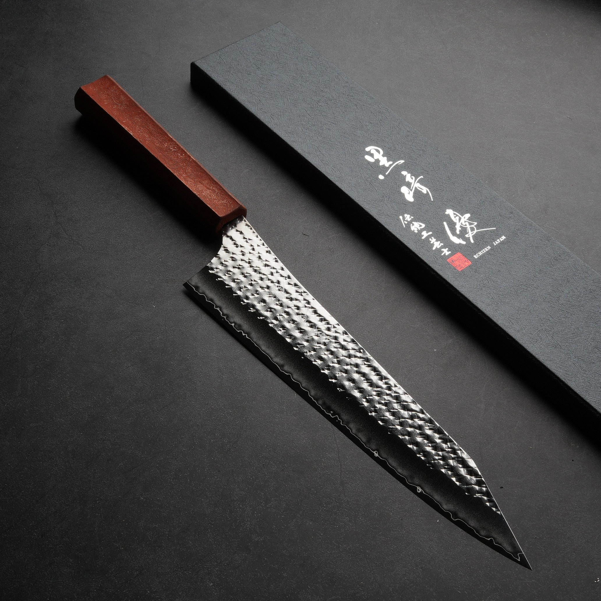 越前黑崎优闪光SG2粉末钢牛刀多功能小刀日式主厨刀超级青纸钢