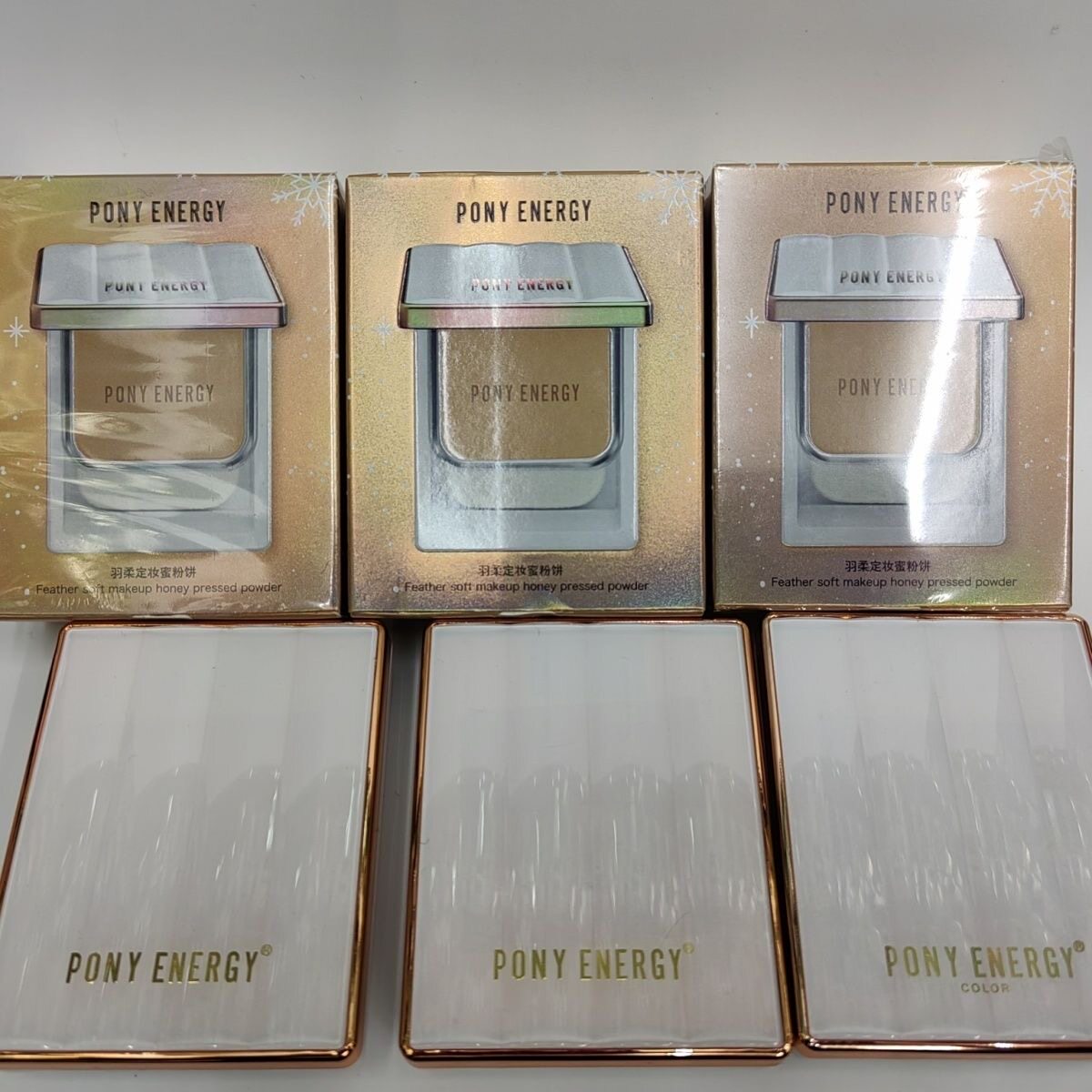PONY ENERGY佩琪妮羽柔定妆蜜粉饼10g 726# 匀净卓研防水粉饼