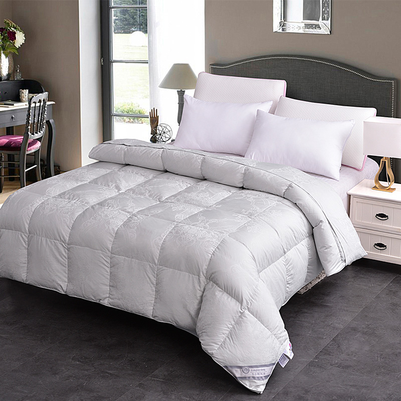 加厚羽绒被95鹅绒被保暖被芯被子