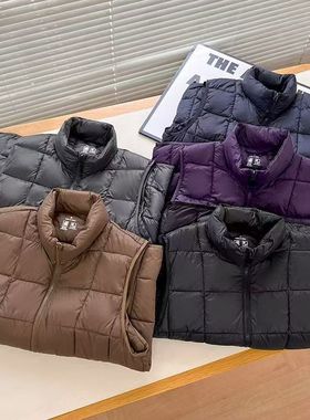 日单2025秋冬宽松空气无袖棉服背心便携式立领休闲时尚马甲483632