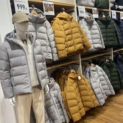 帽外套宽松休闲时尚商务羽绒服