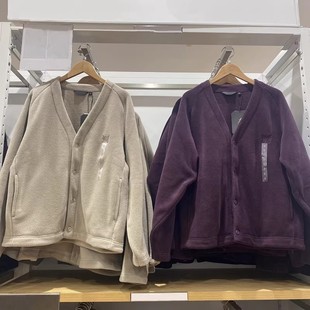 男女装秋冬摇粒绒宽松开衫茄克/长袖夹克外套抓绒衣484125/483980