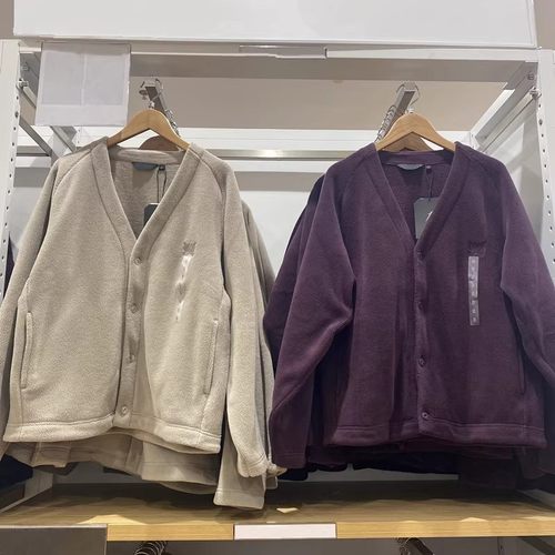 男女装秋冬摇粒绒宽松开衫茄克/长袖夹克外套抓绒衣484125/483980