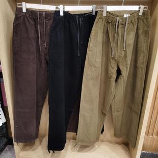 日单合作款/男装女装灯芯绒工装裤/直筒休闲裤子25秋冬新款479822