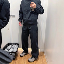 日单男女 高弹力运动长裤防紫外线防晒休闲卫裤裤子475385 476144