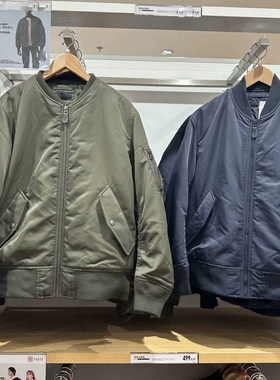 试衣间冬新立旅式夹克飞行服