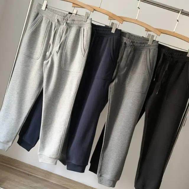 日系！！美式复古加绒卫裤运动休闲保暖时尚基础松紧腰束脚男裤子,男装,休闲裤,淘宝优惠券,粉丝福利购,淘宝优惠卷