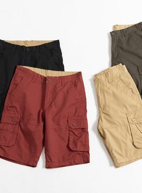 D011 很牛的水洗棉面料！男春新外单工厂硬货牛货夏季宽松短裤薄