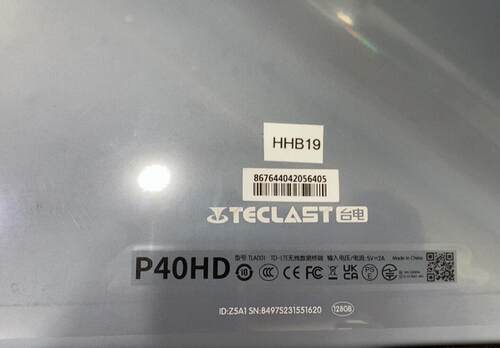 适用于台电 P40HD屏幕总成 TLA001触摸屏 液晶屏盖板内外屏幕