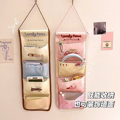 宿舍收纳袋墙面上墙挂式