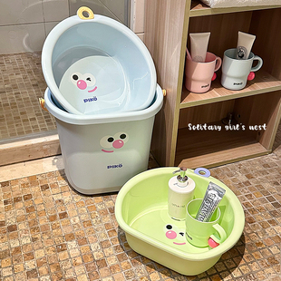 住宿生洗漱用品套装水桶脸盆全套学生宿舍专用手提桶塑料加厚耐用
