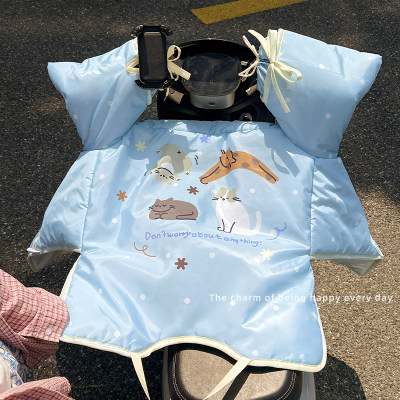 挡风被2025新款冬电动车