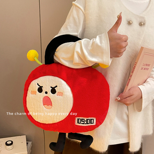 加厚防爆女生被窝专用颈椎热敷暖水袋 冬季 00打工人热水袋充电款