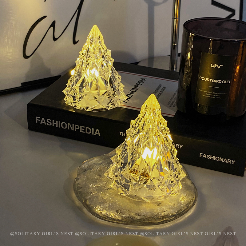 圣诞节装饰冰山小夜灯