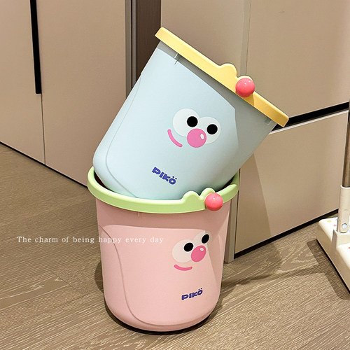 大眼怪垃圾桶家用高颜值