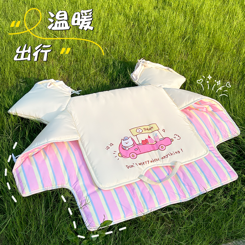 电动车挡风被冬季加大加绒